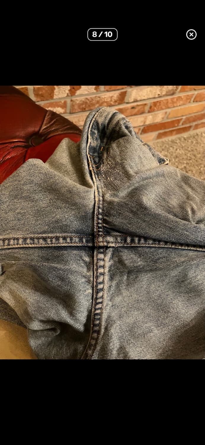 90s Levi’s silvertap baggy denim 상품이미지8