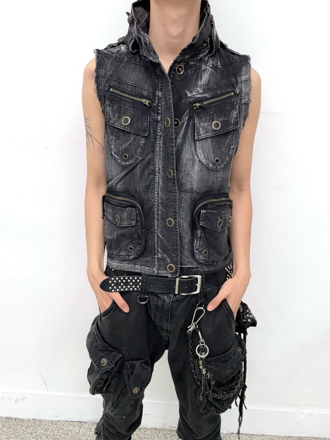 In the attic cargo pocket destroyed bono 상품이미지4