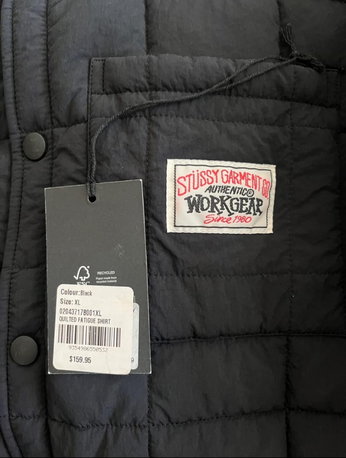 스투시 컬티드 퍼티그 셔츠 XL  상품이미지9