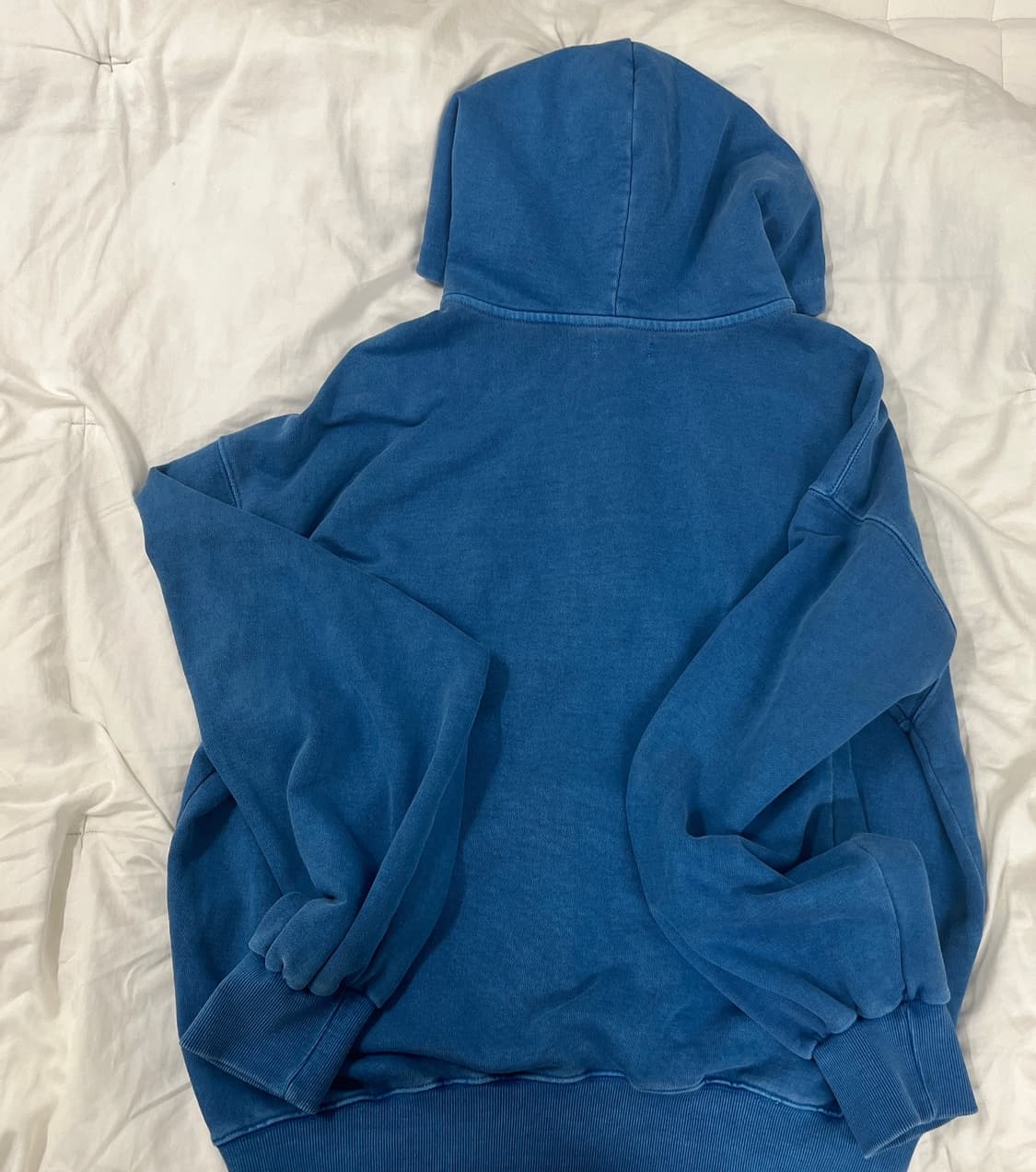 카락터 후드 01 사이즈 Garment dyed button hoodie 상품이미지3