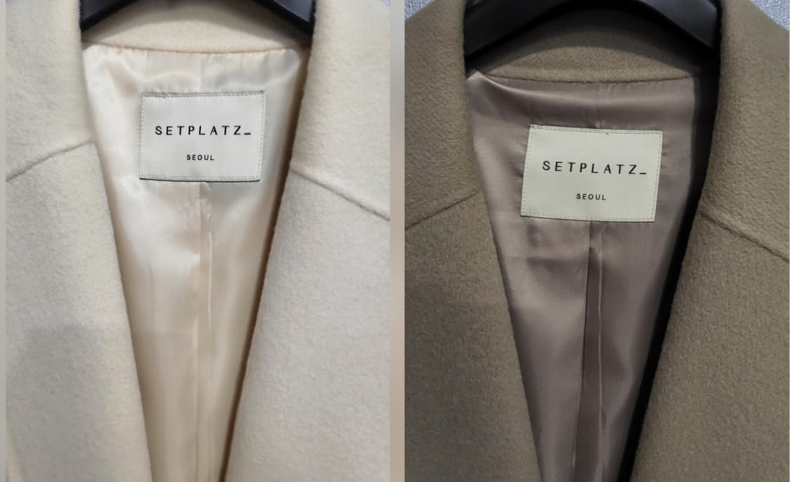 택포♦️새상품♦️핸드메이드 롱 코트 울코트 아우터 겨울 자켓 상품이미지2