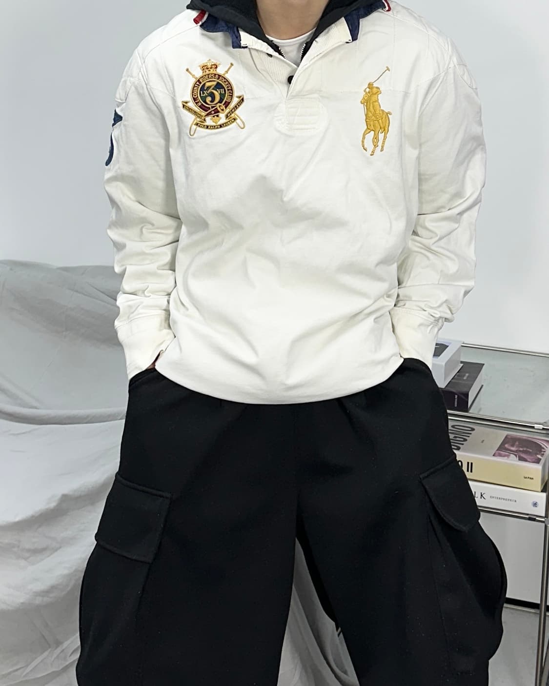 폴로 랄프로렌 빅포니 프레피 럭비 pk L 상품이미지1