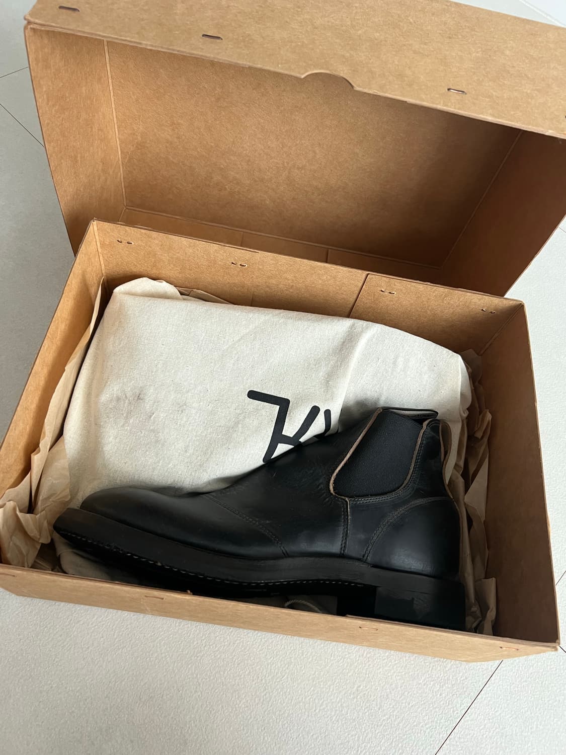 콩그레스 블랙 첼시 부츠 상품이미지3