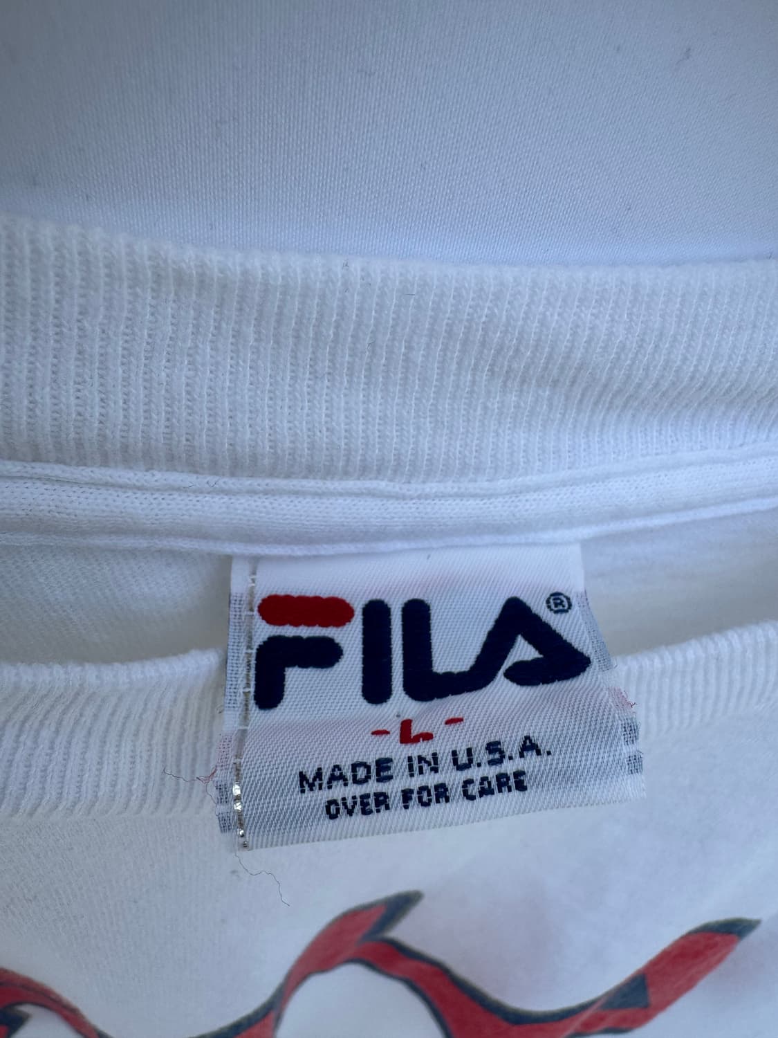 90s USA 필라 Fila 빈티지 티 L 상품이미지2
