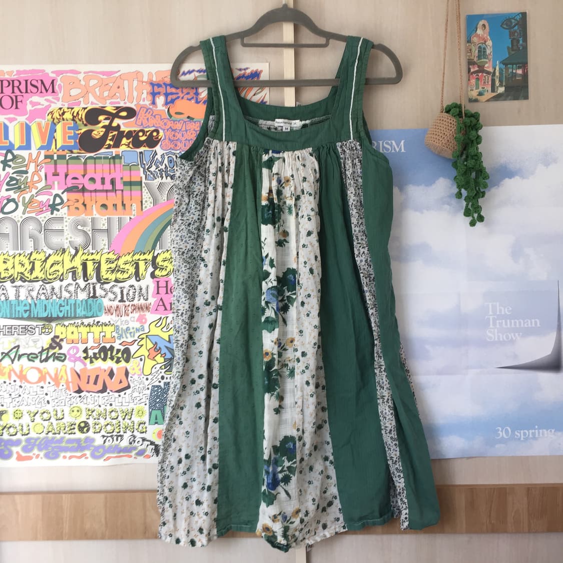 지구샵 초록 여름용 레이어드 슬리브리스 하구미 상품이미지4