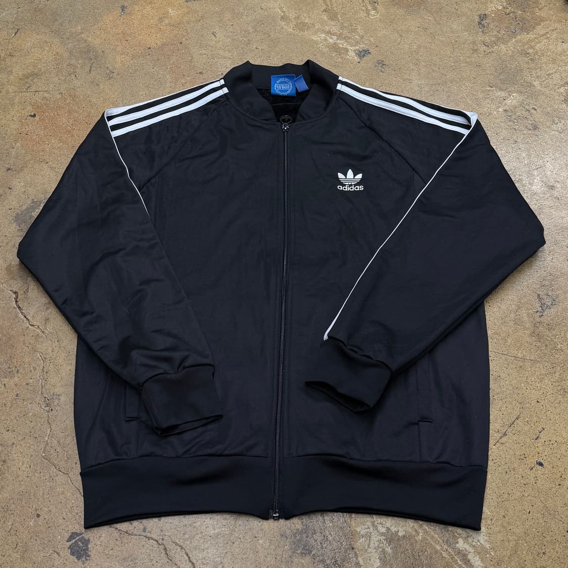 [정품/L] 아디다스 블랙 삼선 트랙탑 자켓 져지 b16 상품이미지2