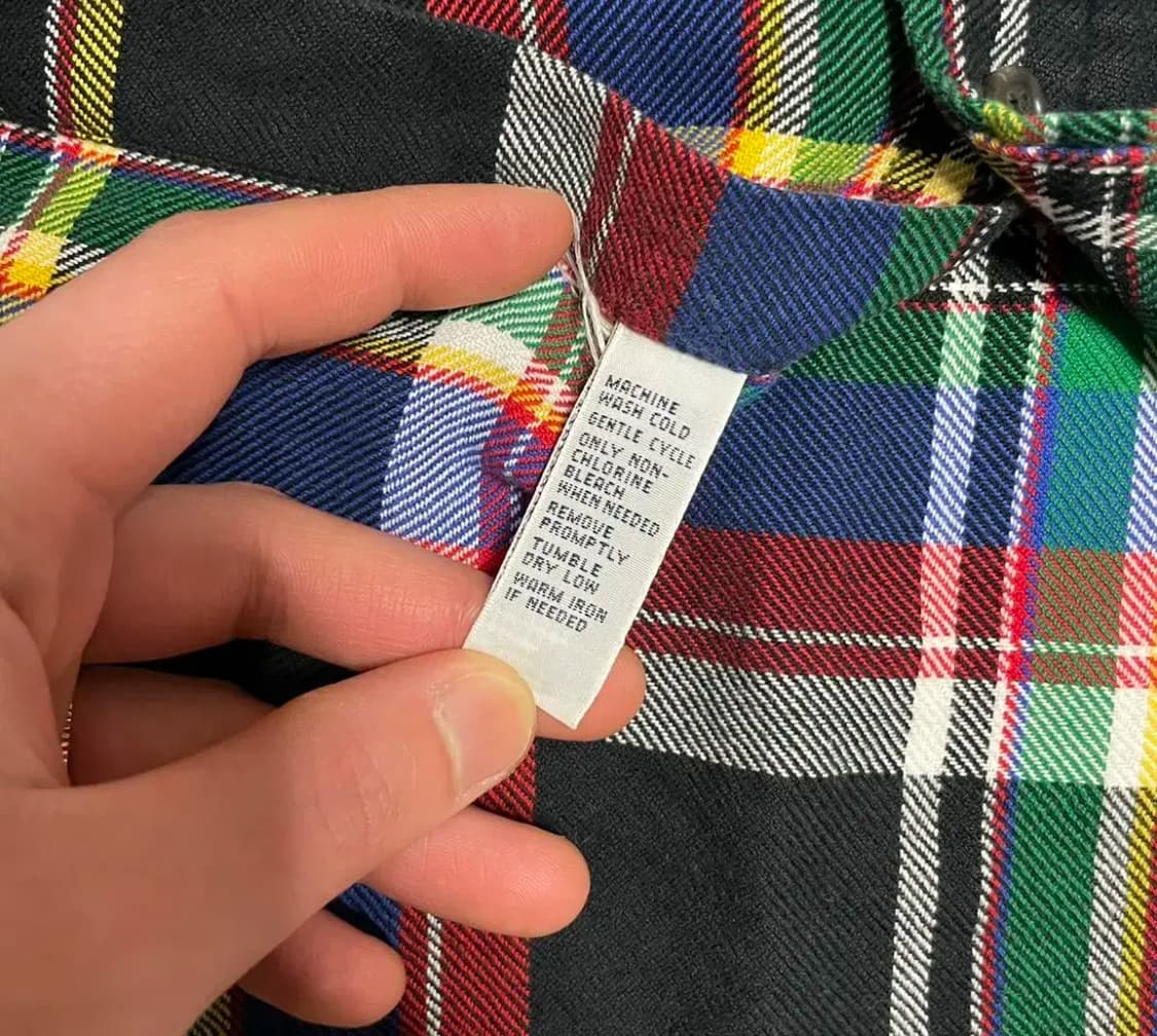 정품 폴로 랄프로렌 멀티컬러 타탄체크 셔츠 남방 상품이미지7