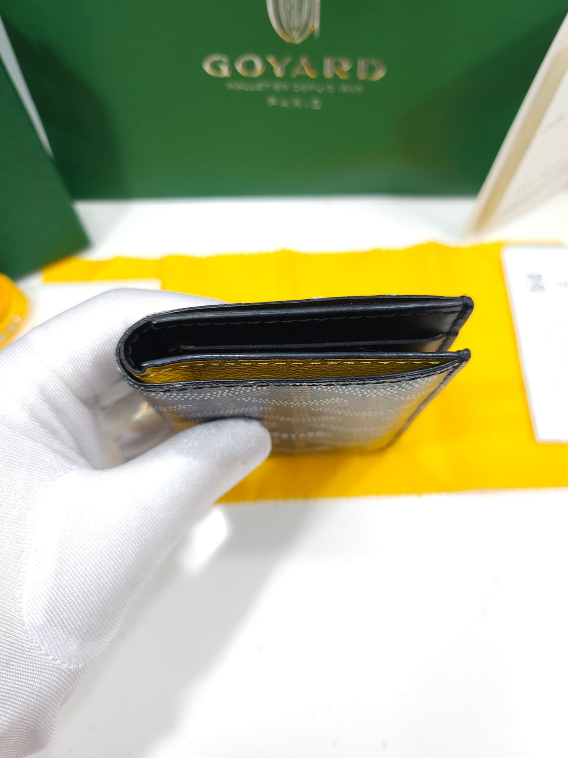 [풀구성] 고야드 생피에르 카드지갑 블랙 상품이미지5