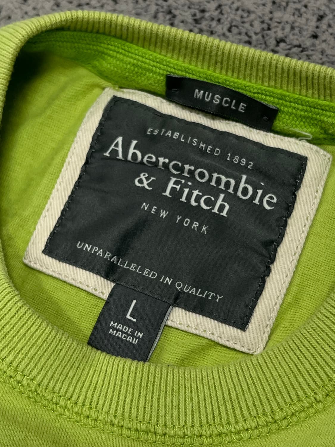 (L) 아베크롬비 로고 반팔티 상품이미지3