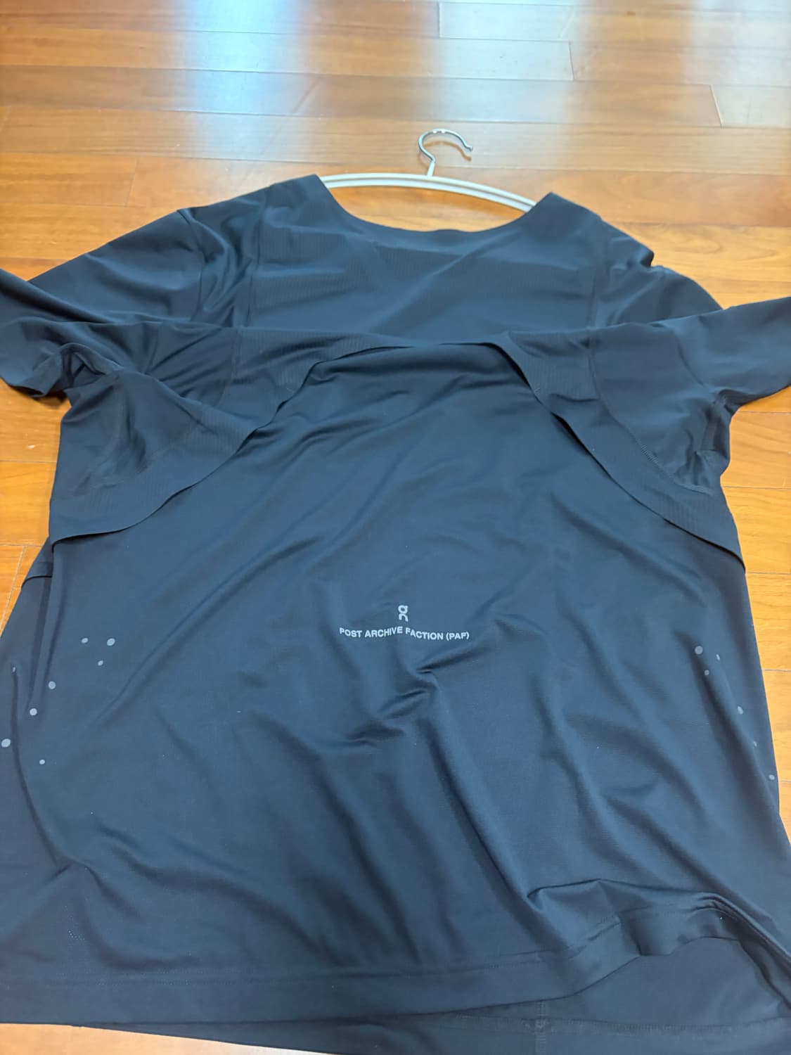 온 파프 반팔 티셔츠 블랙 L사이즈 상품이미지3