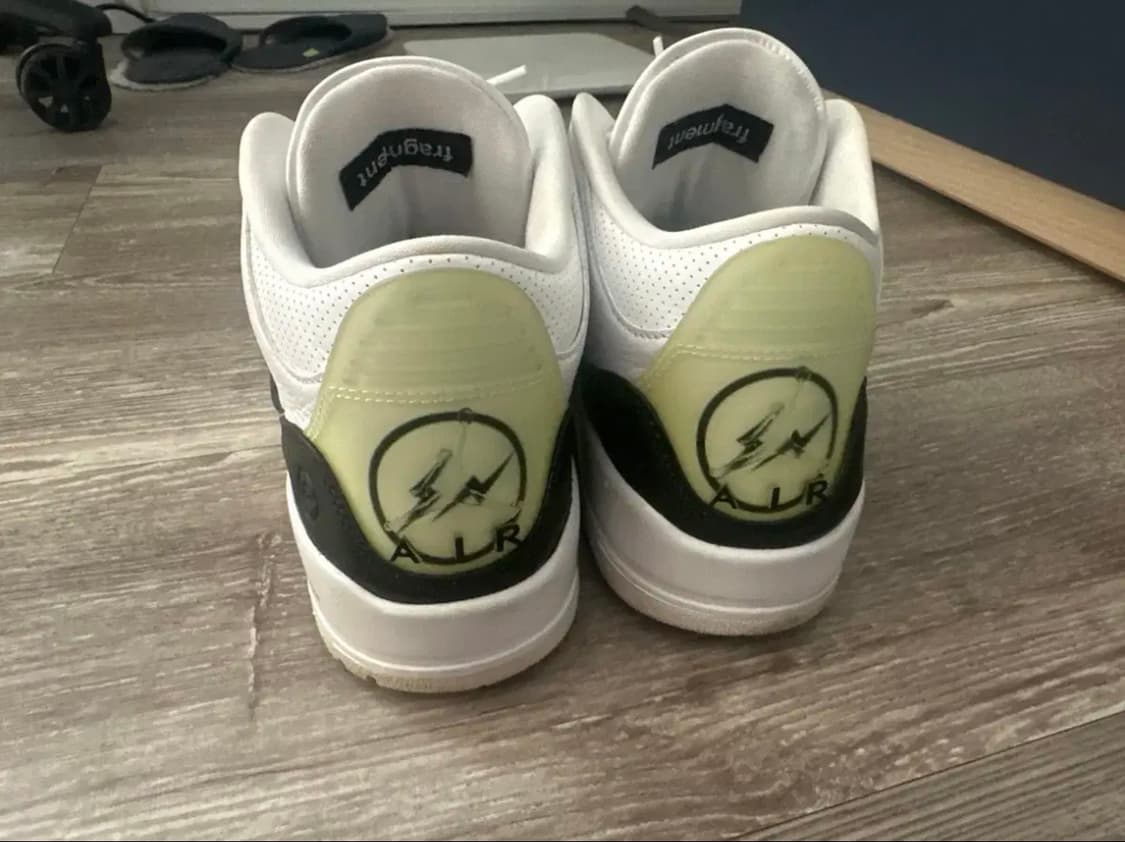 (270) 조던3 x 프라그먼트 레트로 SP 화이트 블랙 상품이미지3