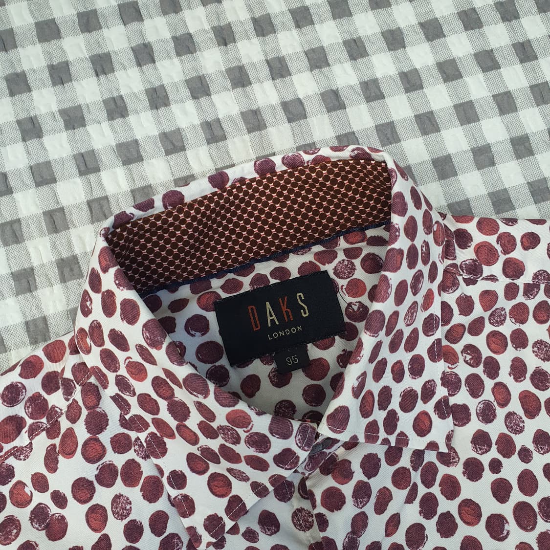 닥스 도트 긴소매 셔츠 남자95 상품이미지2