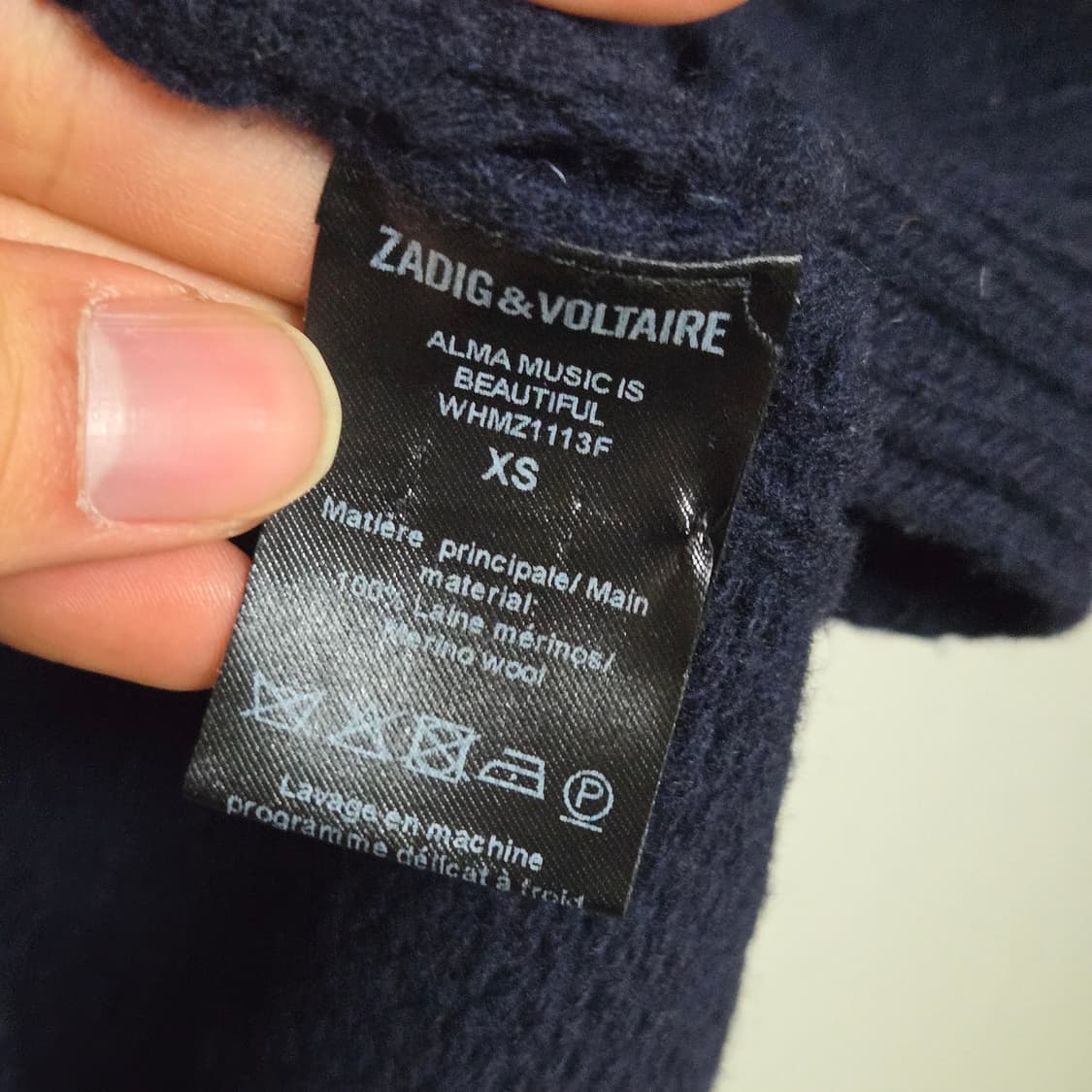 쟈딕앤볼테르 울 폴라 니트 / 여성 니트 상품이미지5