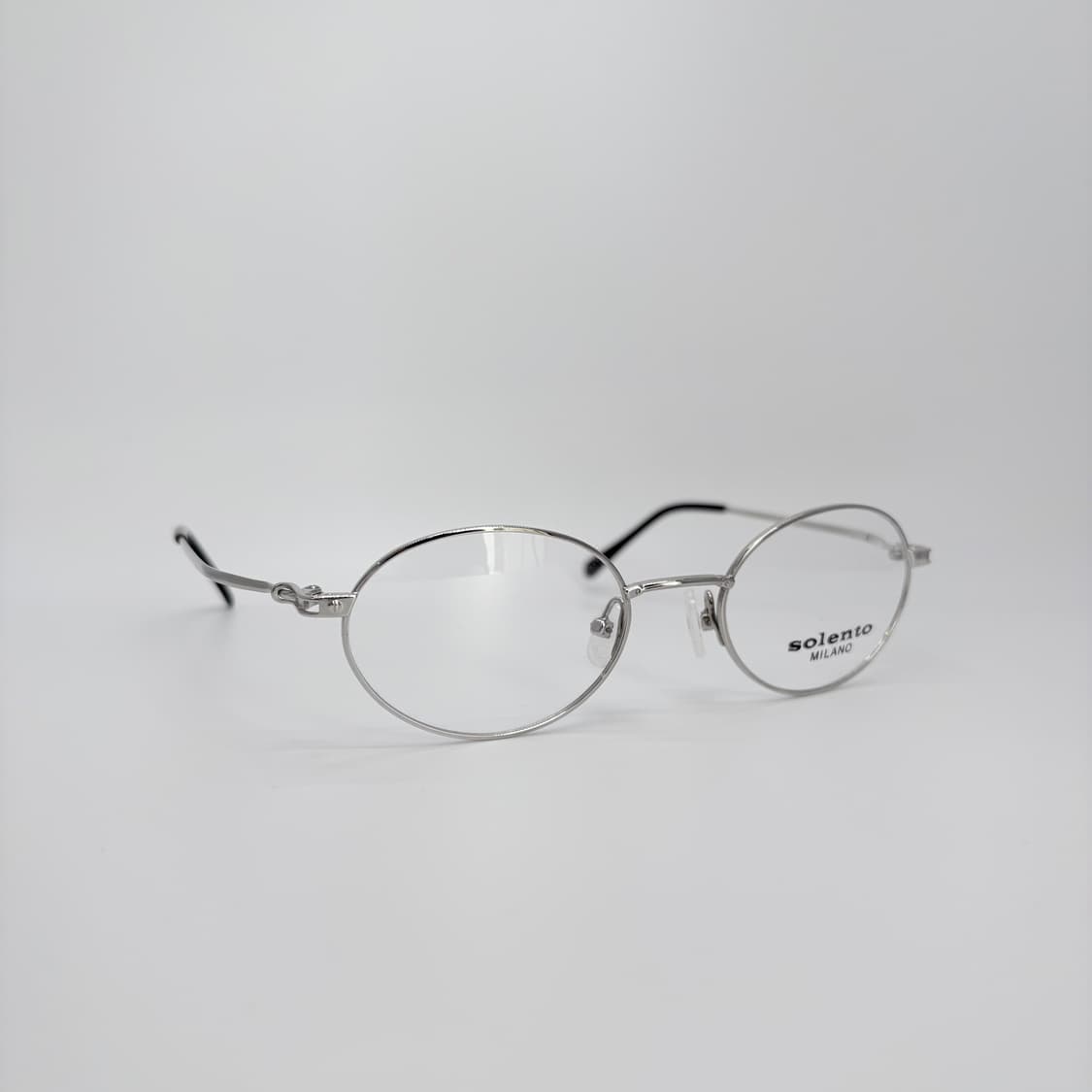 SOLENTO 실버 오벌 빈티지 안경 상품이미지2