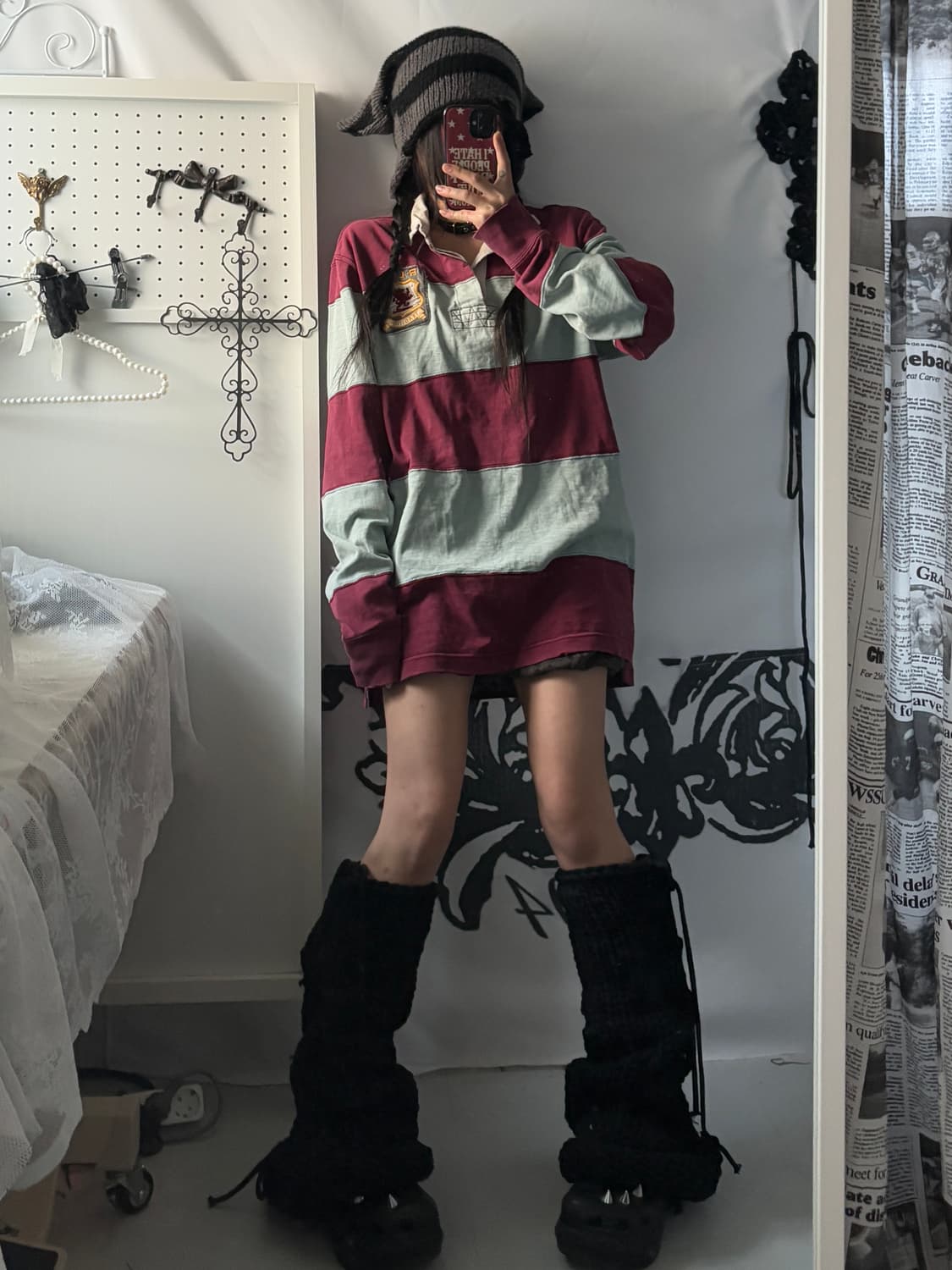 • striped rugby t-shirt 상품이미지2