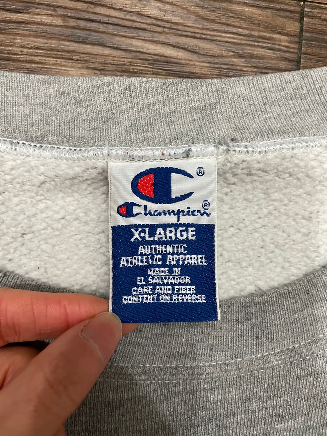 90s 챔피온 시카고불스 스웻셔츠 맨투맨 그레이 상품이미지7