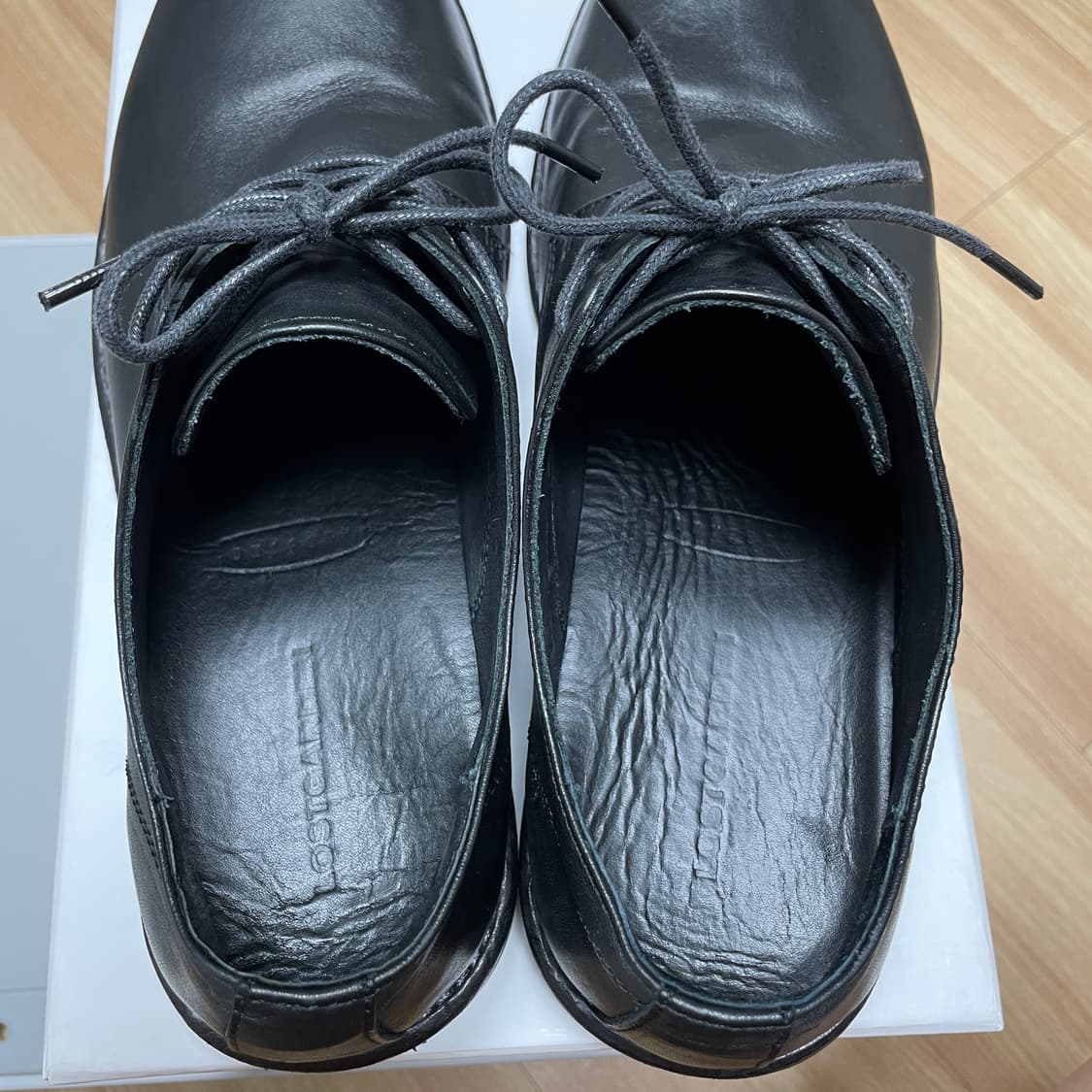 로스트가든 유니폼 워시드 더비 블랙 42.5 상품이미지7