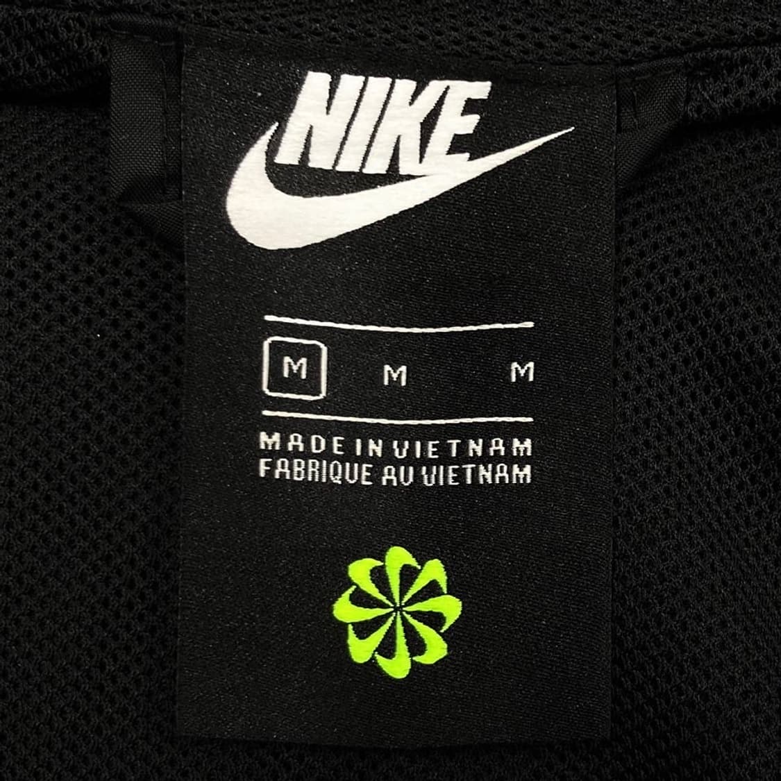 Nike 로고 블랙 우븐 윈드러너 자켓 상품이미지4