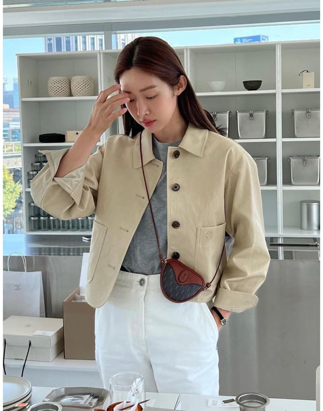 생로랑 모노그램 꾀르 코인펄스 상품이미지1