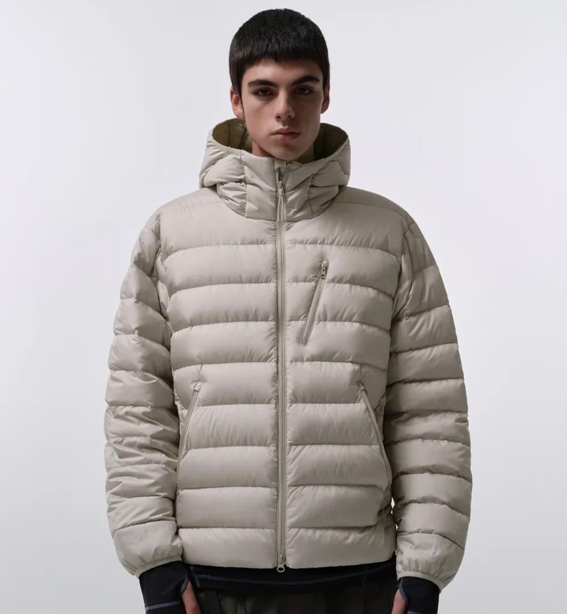 무신사 스탠다드 시티 레저 후디드 라이트 다운 XL 상품이미지1