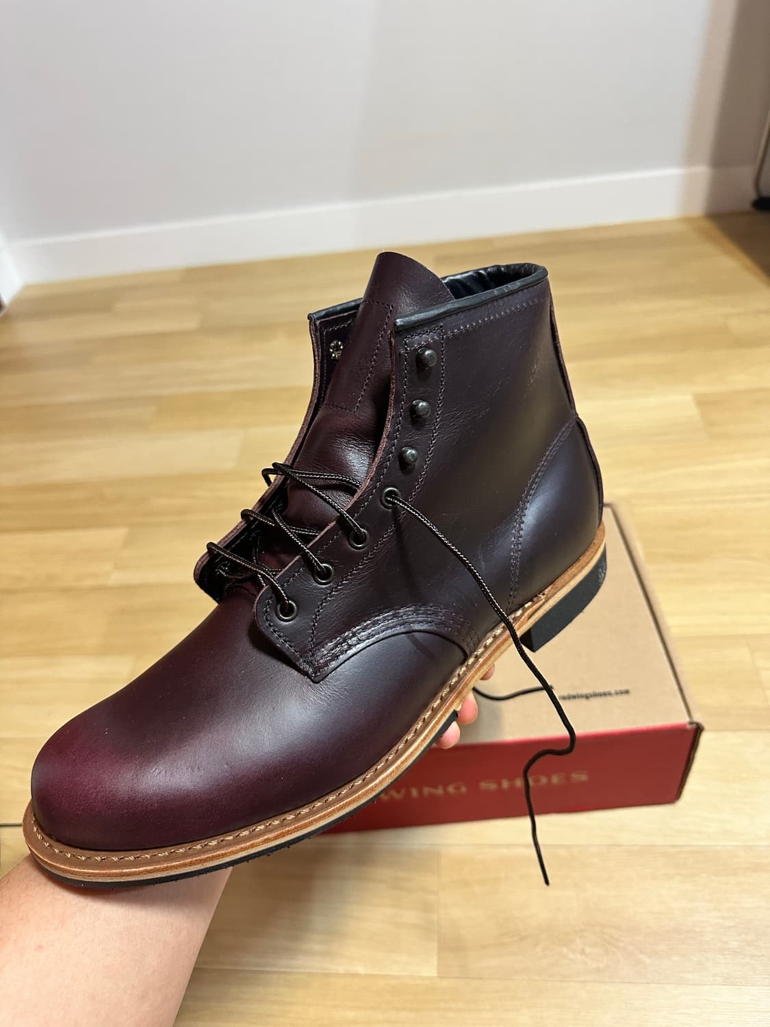 [9.5] 레드윙 벡맨 9419 블랙체리 상품이미지7