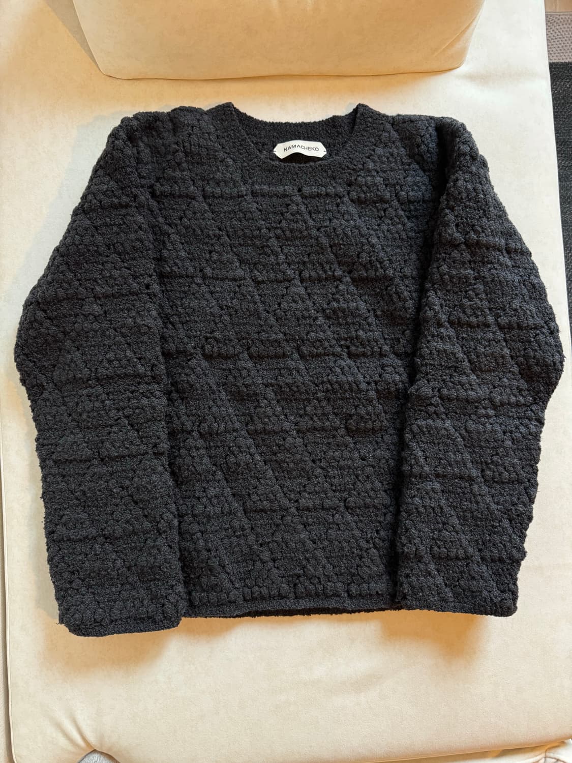 나마체코 23FW 니트 스웨터 샘플 상품이미지1