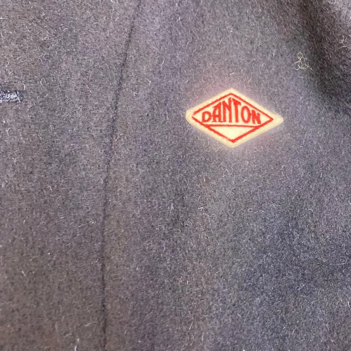 단톤 울 파일 라운드 칼라 자켓 상품이미지3