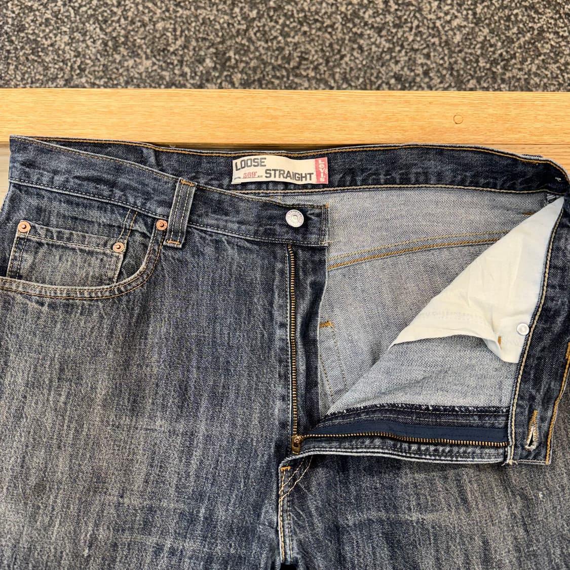 리바이스 569 루즈 스트레이트 진 (36)   상품이미지3