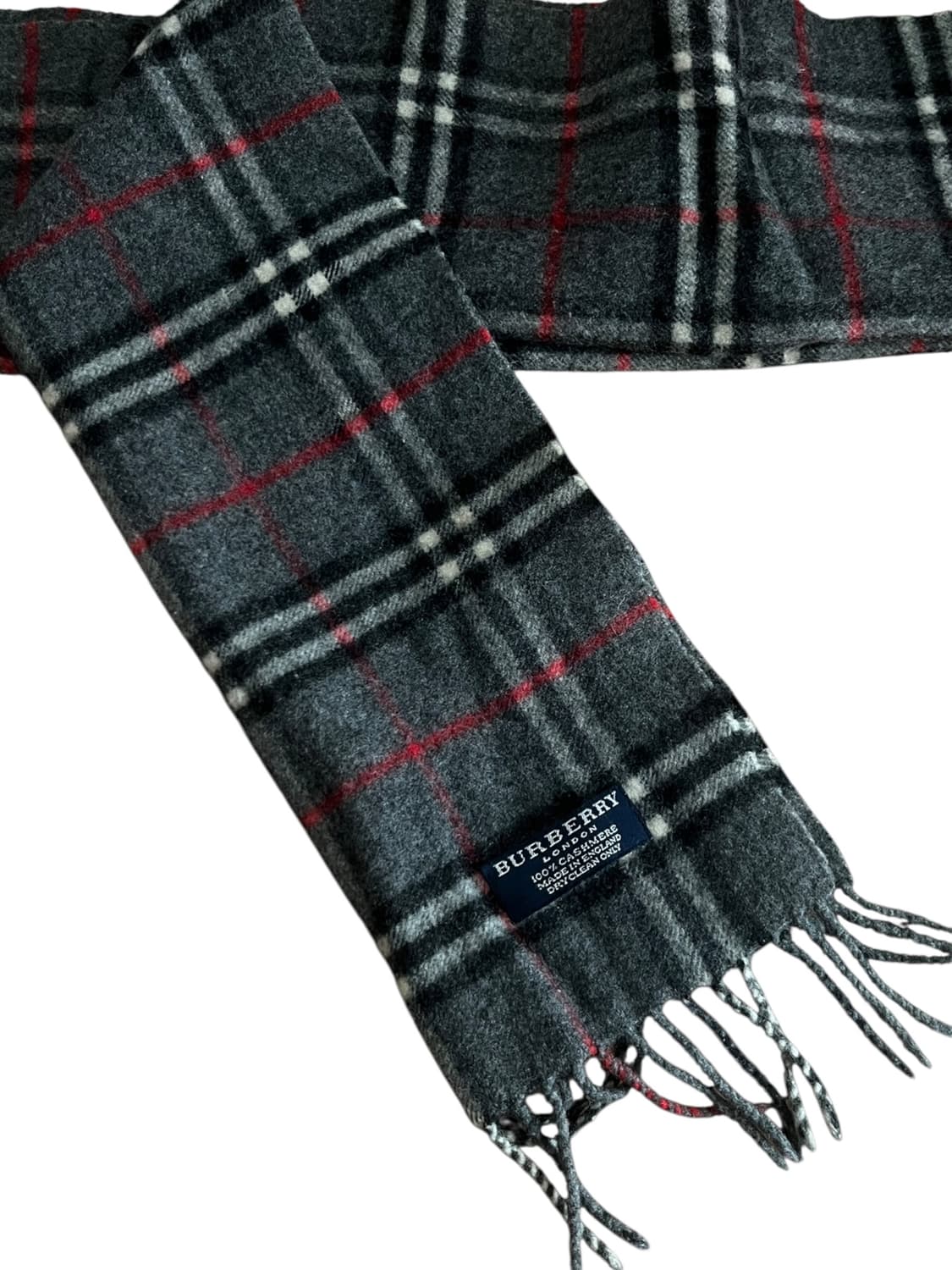 버버리 런던 캐시미어 노바체크 머플러 상품이미지3