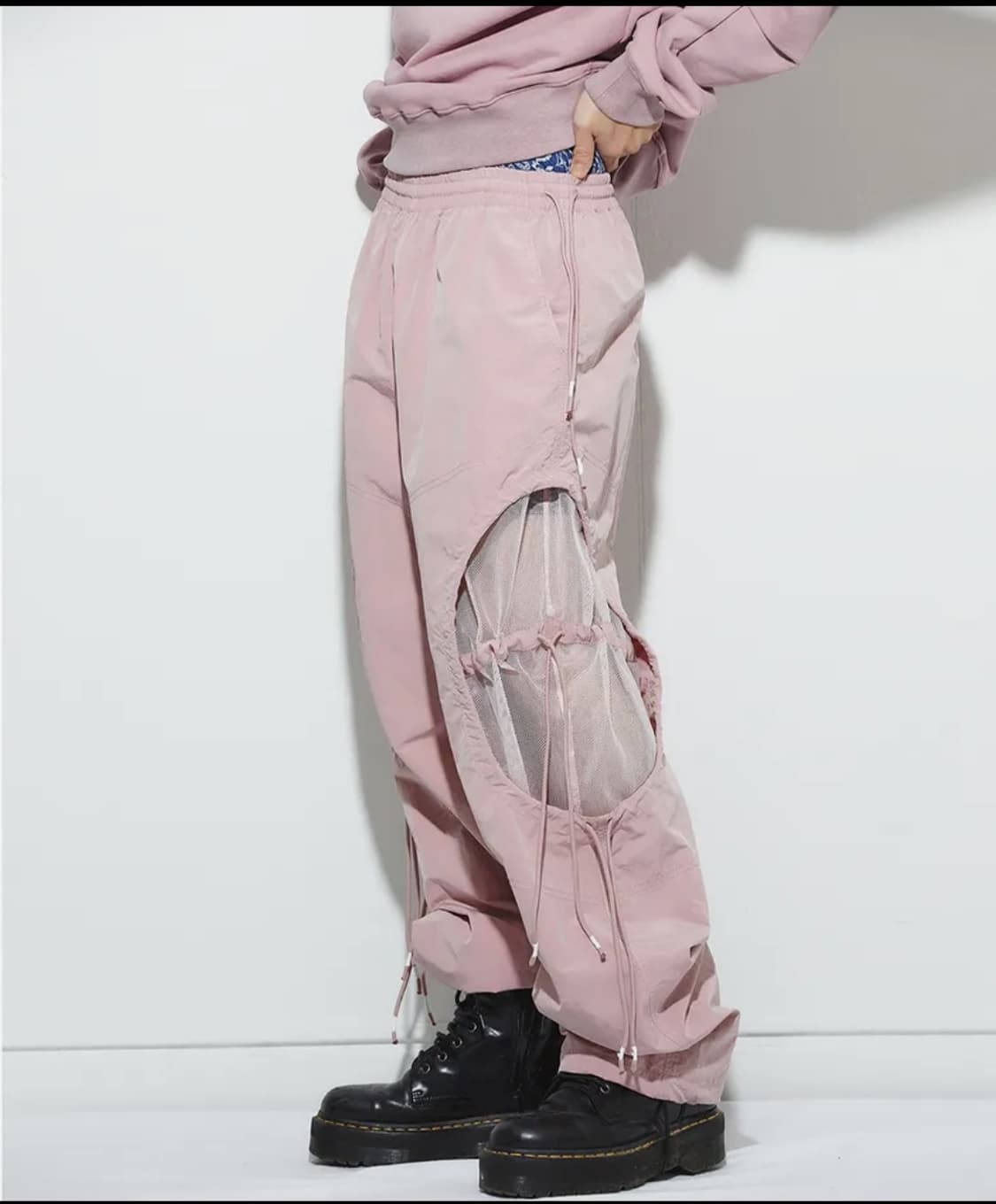 BASALT MESH PANTS B06-PINK 상품이미지2