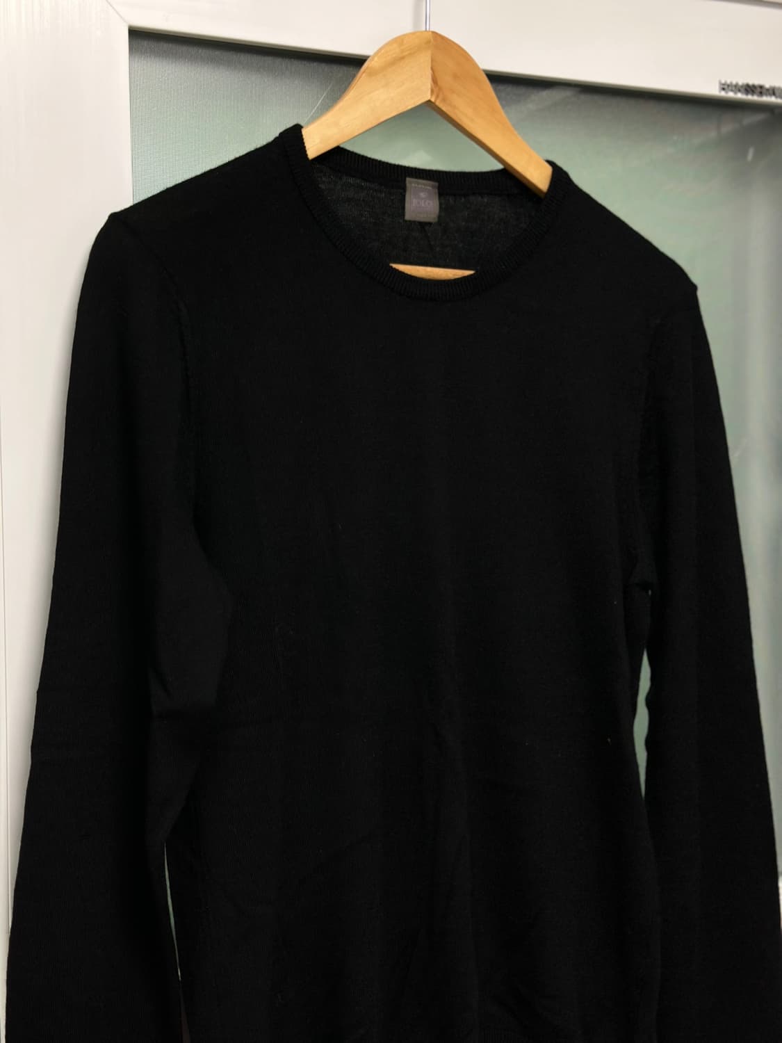 IOLO(이올로) 블랙 크루넥 니트 / L(100)사이즈 상품이미지1