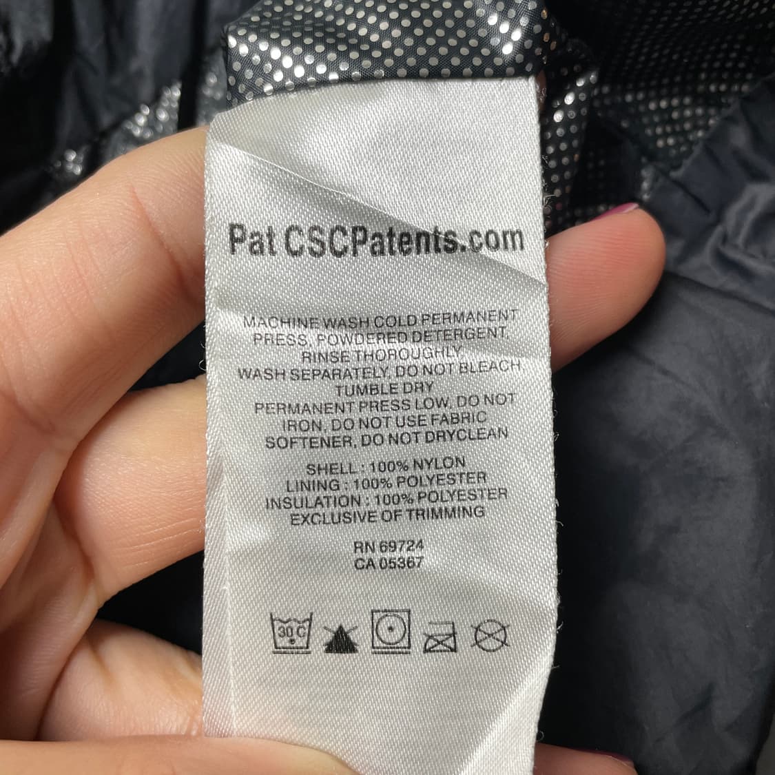 COLUMBIA 컬럼비아 빈티지 블랙 퀄팅 후드 경량패딩 A00580 상품이미지10