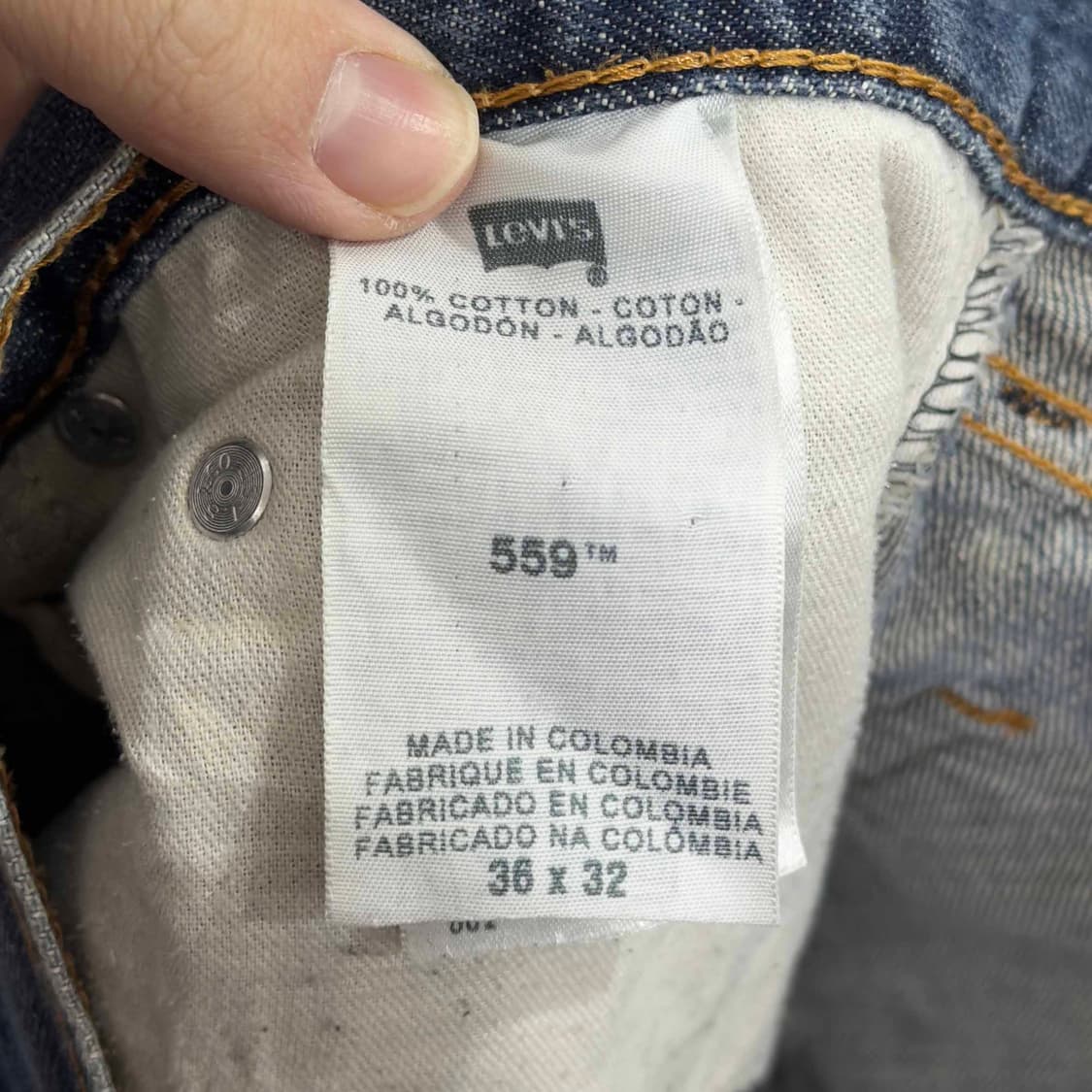 리바이스 559 데님팬츠 W36 L32 상품이미지6