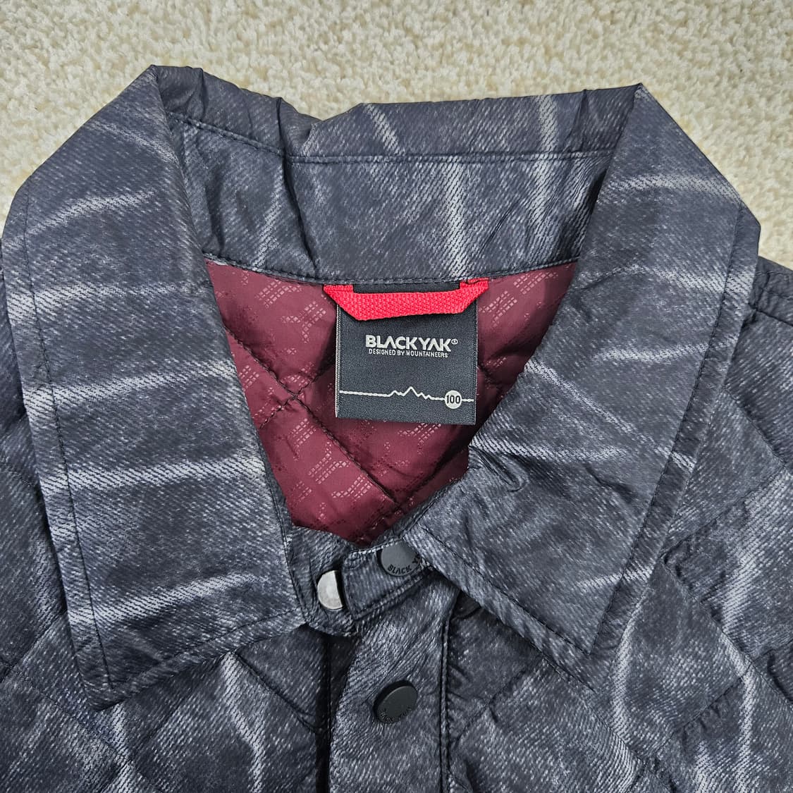 [100] 블랙야크 퀄팅 경량 패딩자켓 점퍼1027JM1 상품이미지2