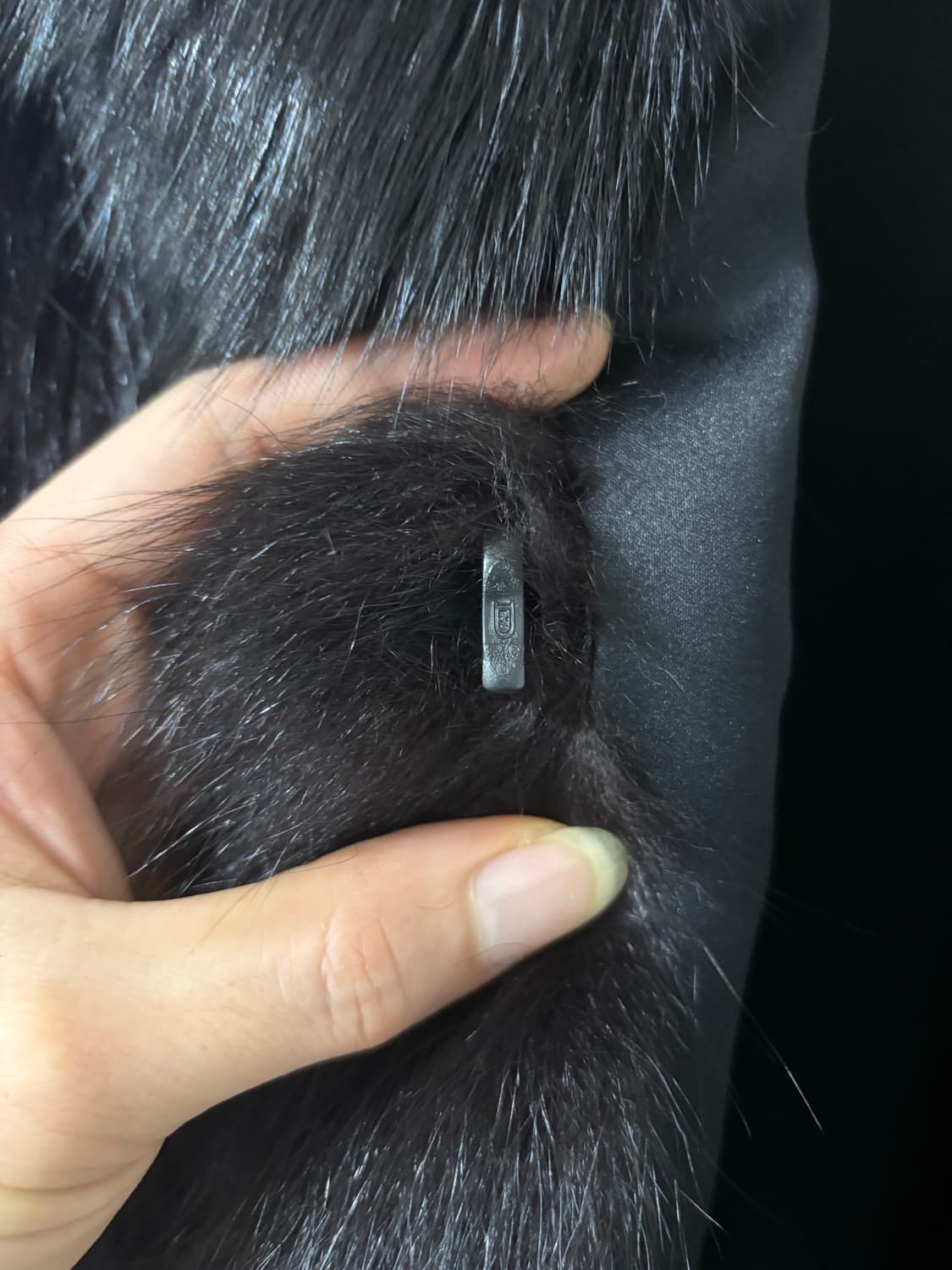 사가폭스 블랙 폭스퍼 자켓 상품이미지7