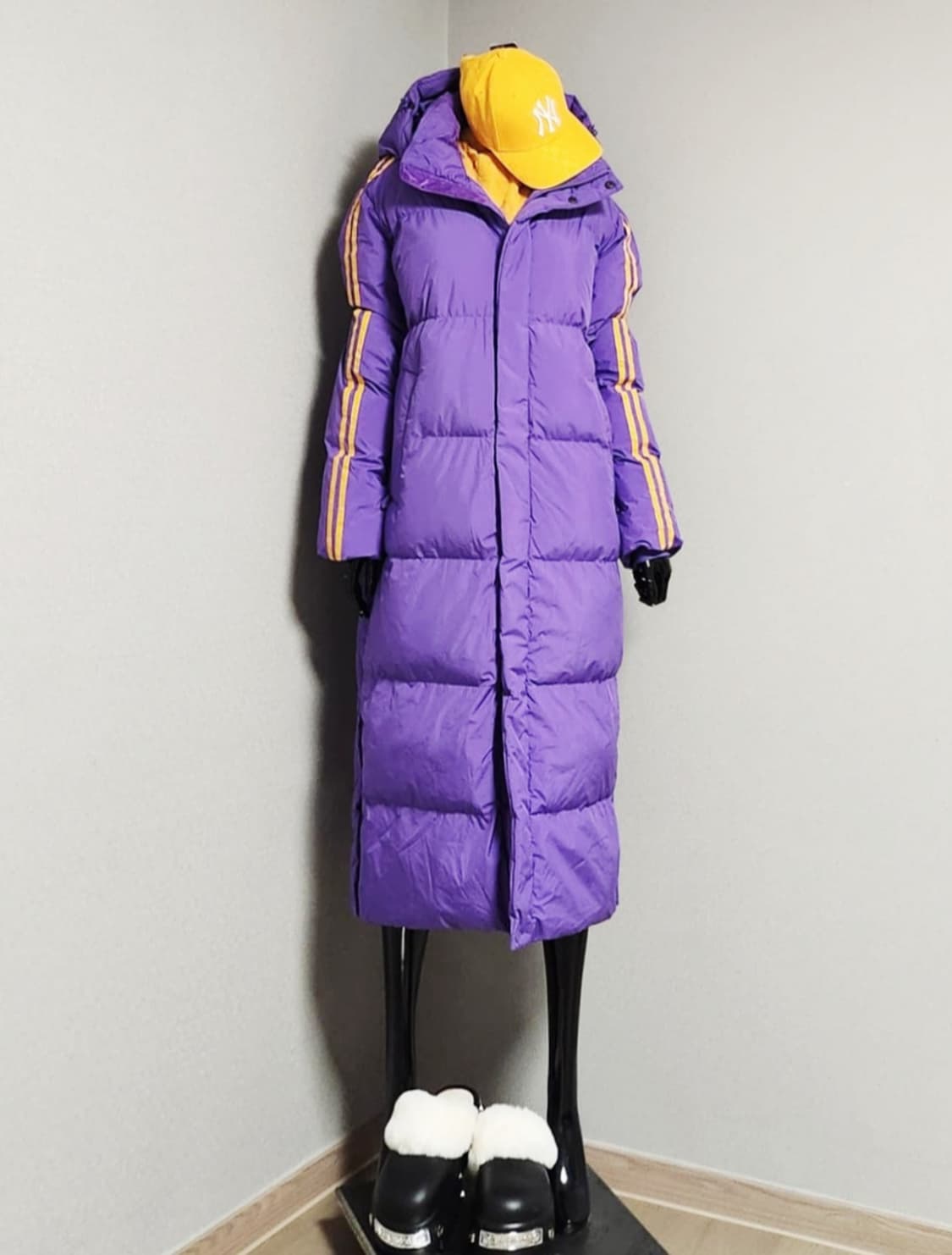 보라 롱패딩  상품이미지2