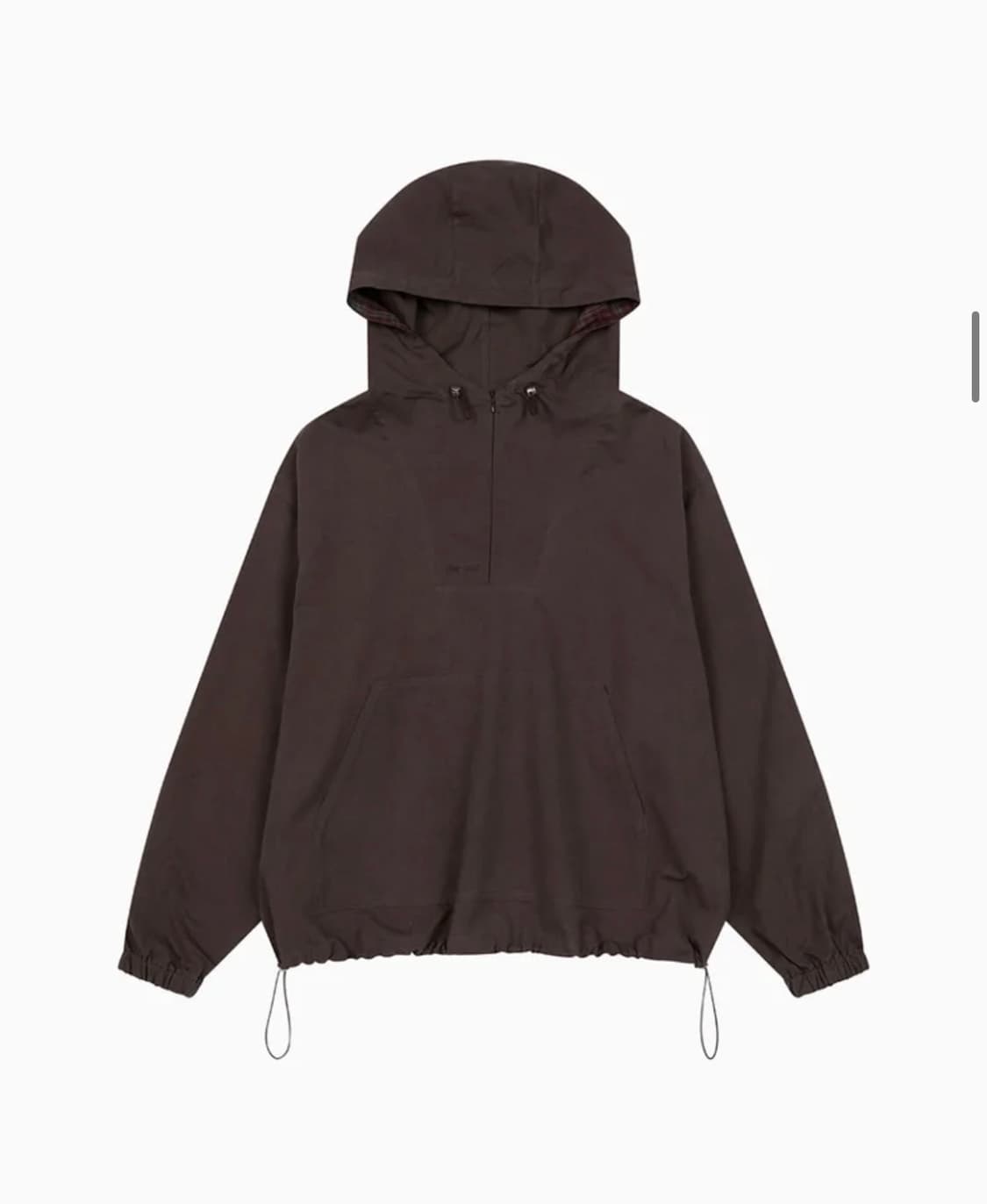 HOODED ANORAK, BROWN 상품이미지3