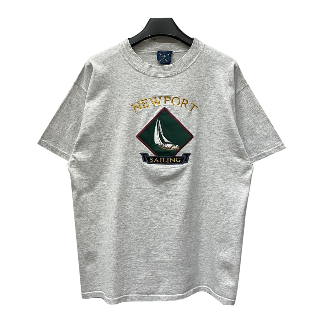 90s USA 빈티지 Oarsman 세일링 반팔티 XL급 상품이미지1