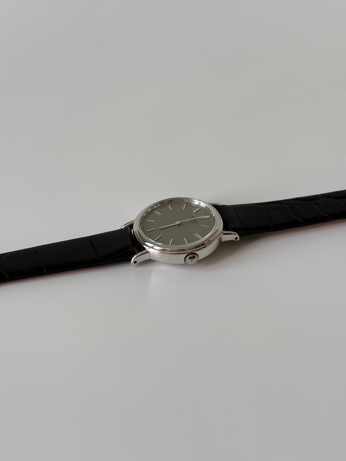 1970s Grey Dial Silver Ladies Quartz 상품이미지4
