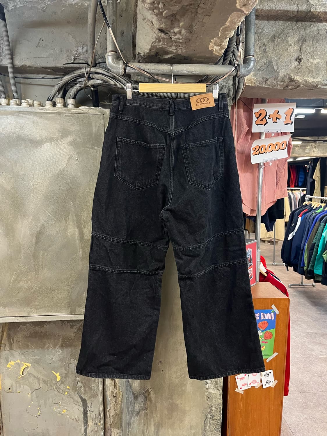 Gorp goat 흑청 데님 팬츠 L #csz3276 상품이미지2