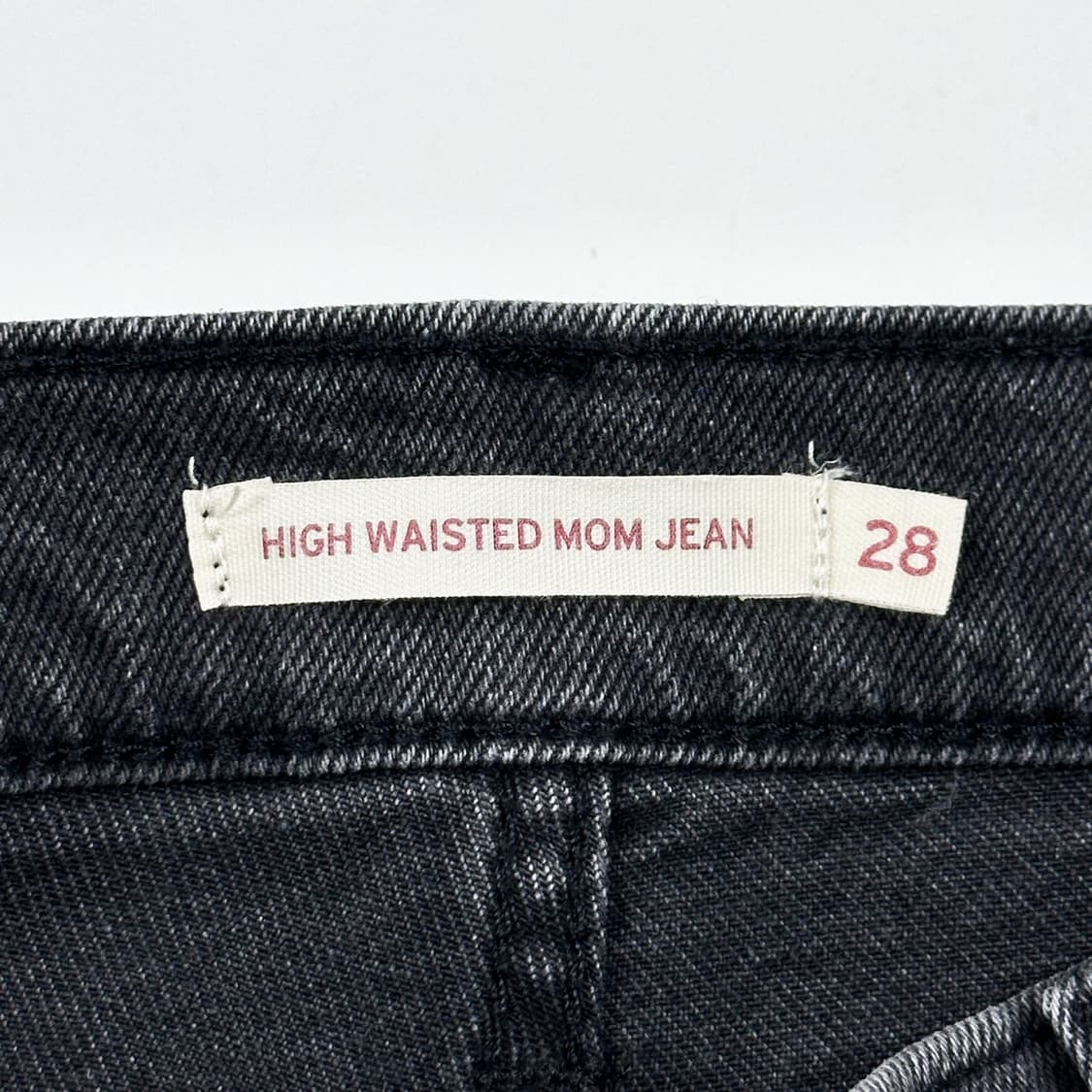 리바이스 오리지널 흑청 데님 팬츠 (28인치 여성추천) 상품이미지6