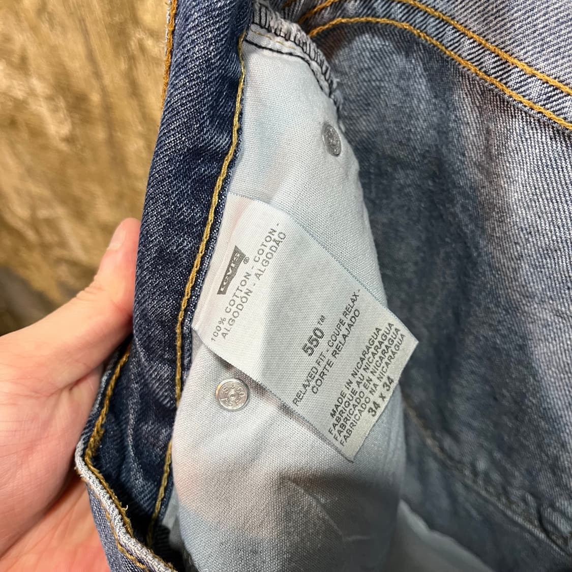 리바이스 550 데님 팬츠 6 상품이미지5