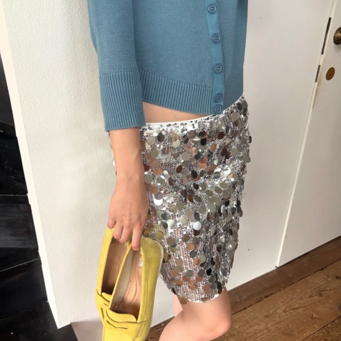 스팽글 스커트 상품이미지2