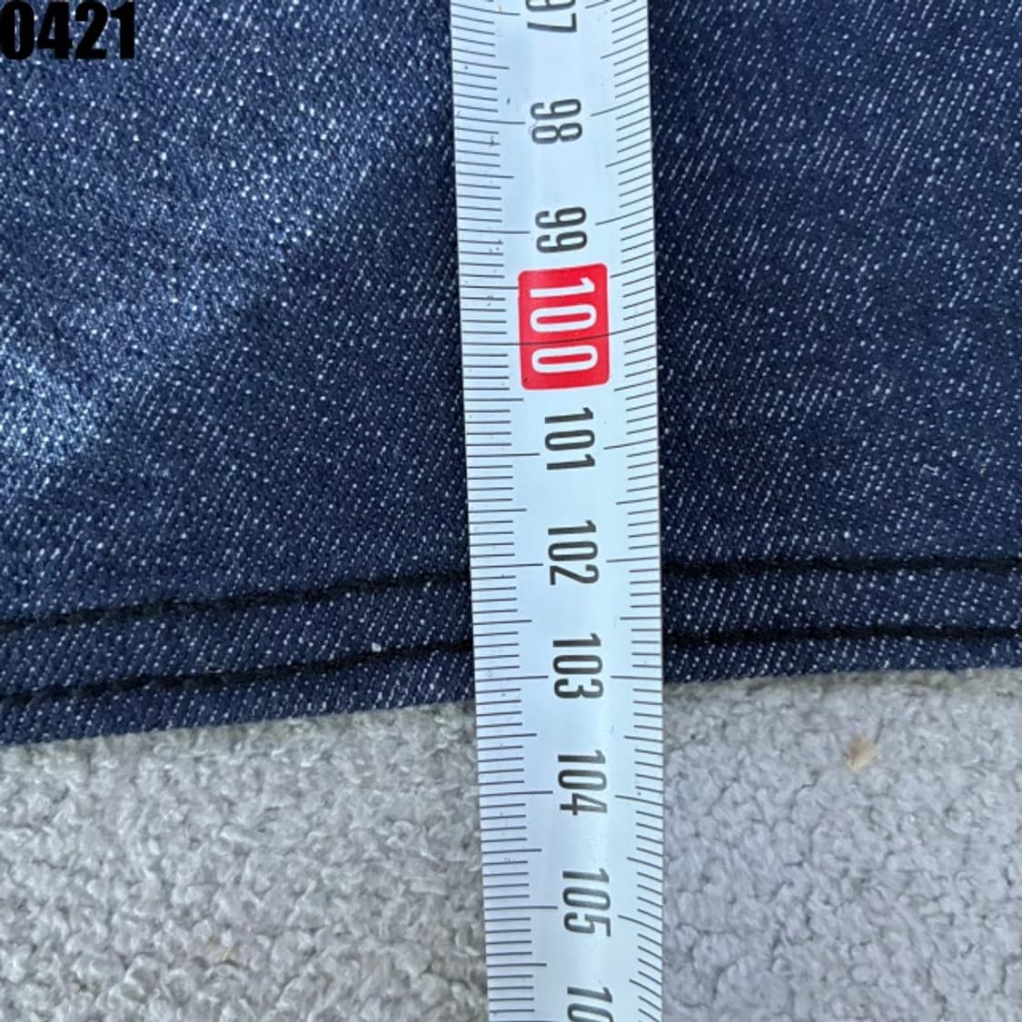 여성 잇미샤 청 데님 와이드 팬츠 28 상품이미지6