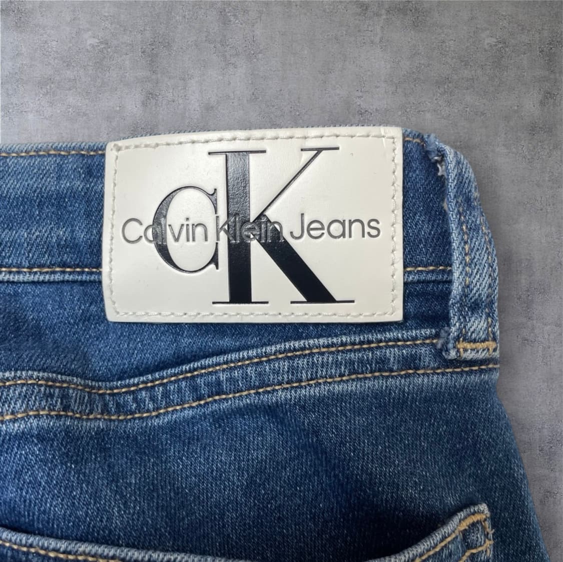 캘빈클라인 Calvin klein 중청 하이라이즈 플레어 데님팬츠 24 상품이미지8