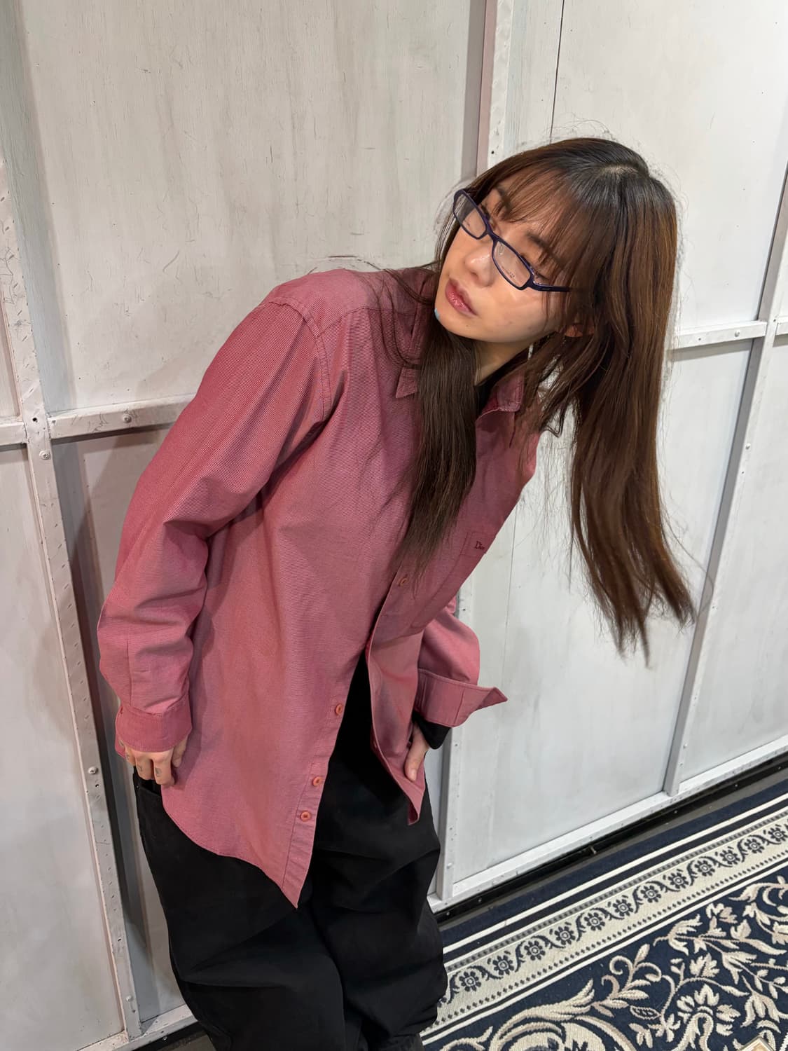 Christian Dior Red Button-Up Shirt 상품이미지4