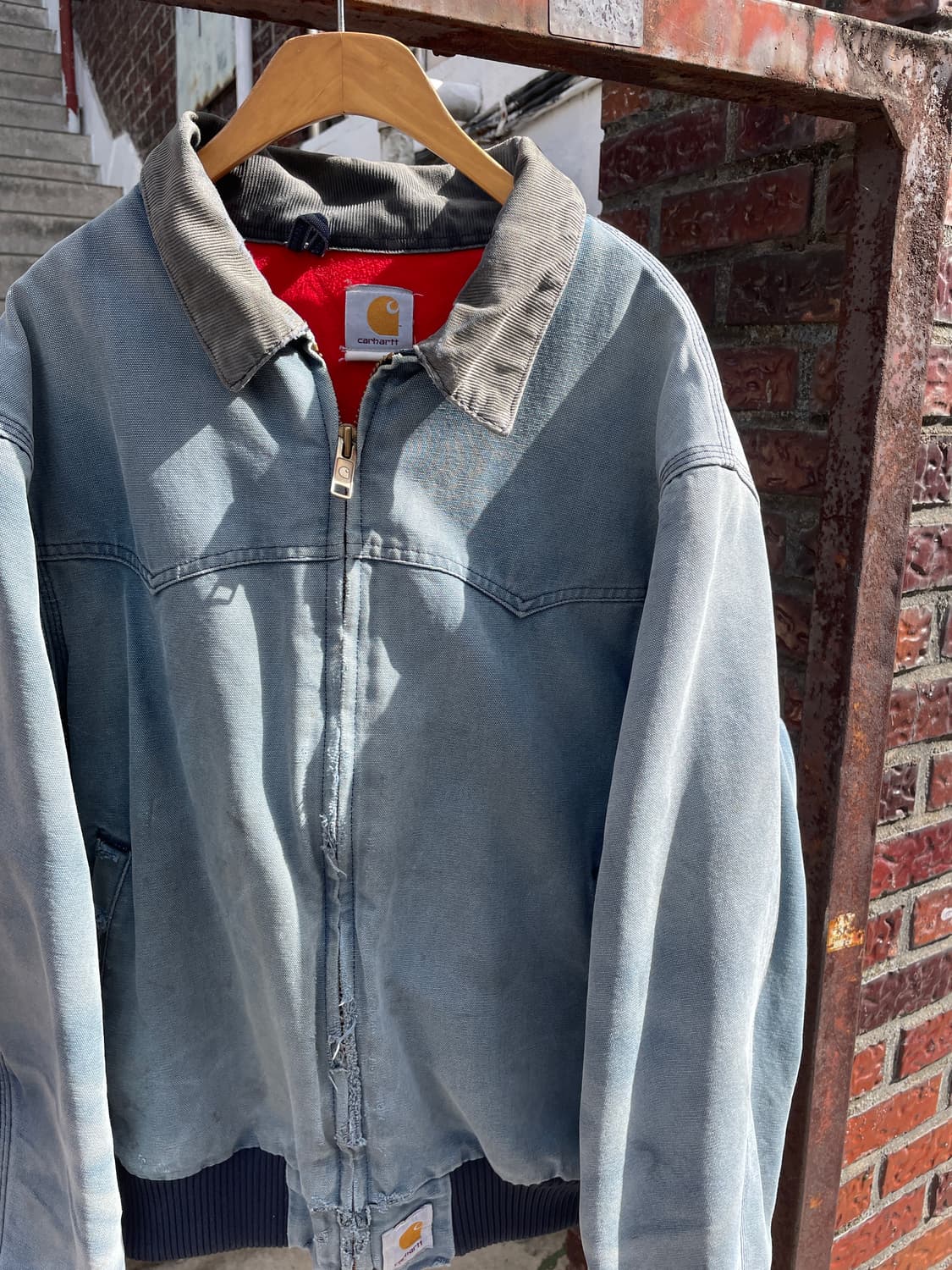 90-00s Carhartt Distressed Santa fe 상품이미지2