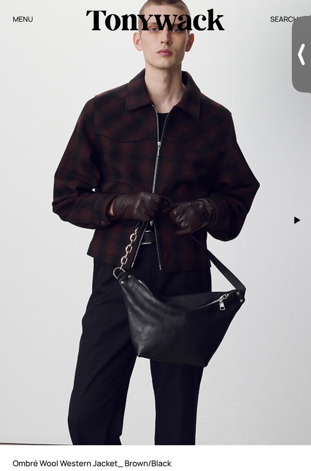 토니웩 옴브레 울 웨스턴 자켓 Xl 상품이미지1