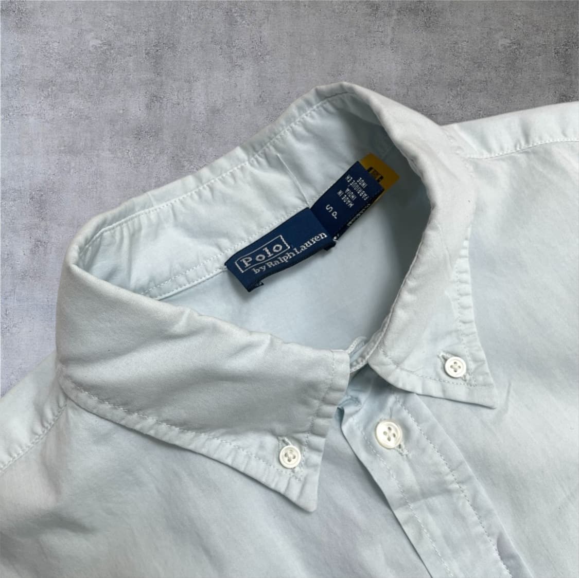 폴로 랄프로렌 스카이블루 포니자수 셔츠 S 상품이미지2