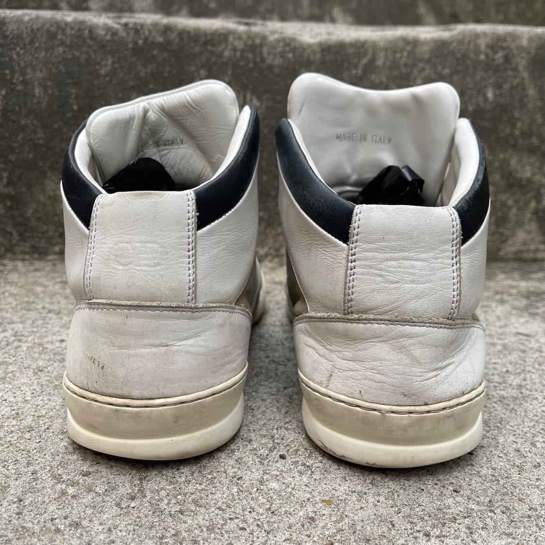 [42.5] Dior Homme 2010s 아카이브 하이탑 스니커즈 상품이미지6